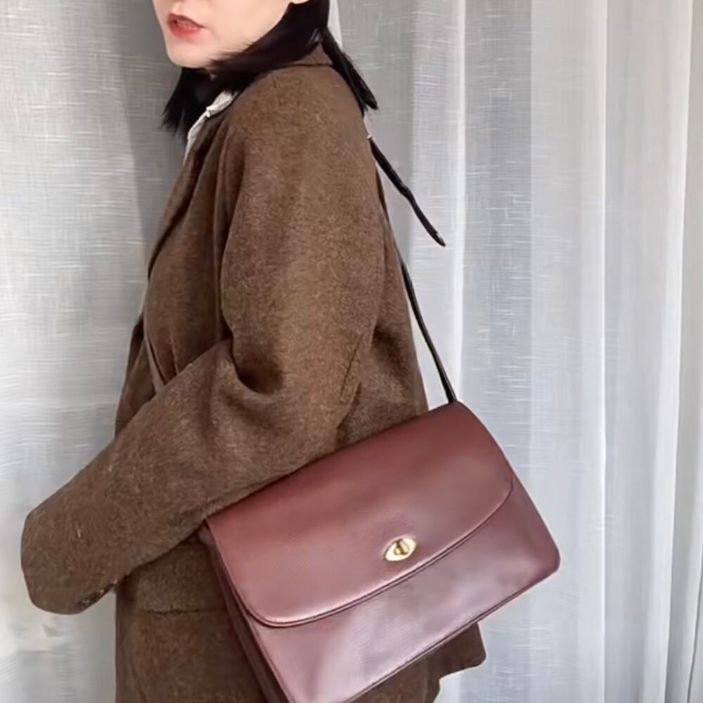 Coach Vintage Madison Royalton Leather Bag Italy 4403